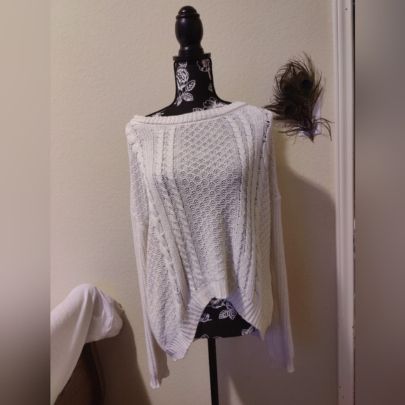 Gypsy Warrior women's off white / cream sweater π€π€ (Medium) π€π€ - Picture 16 of 16